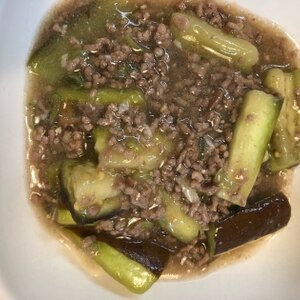 ビールのすすむ麻婆茄子